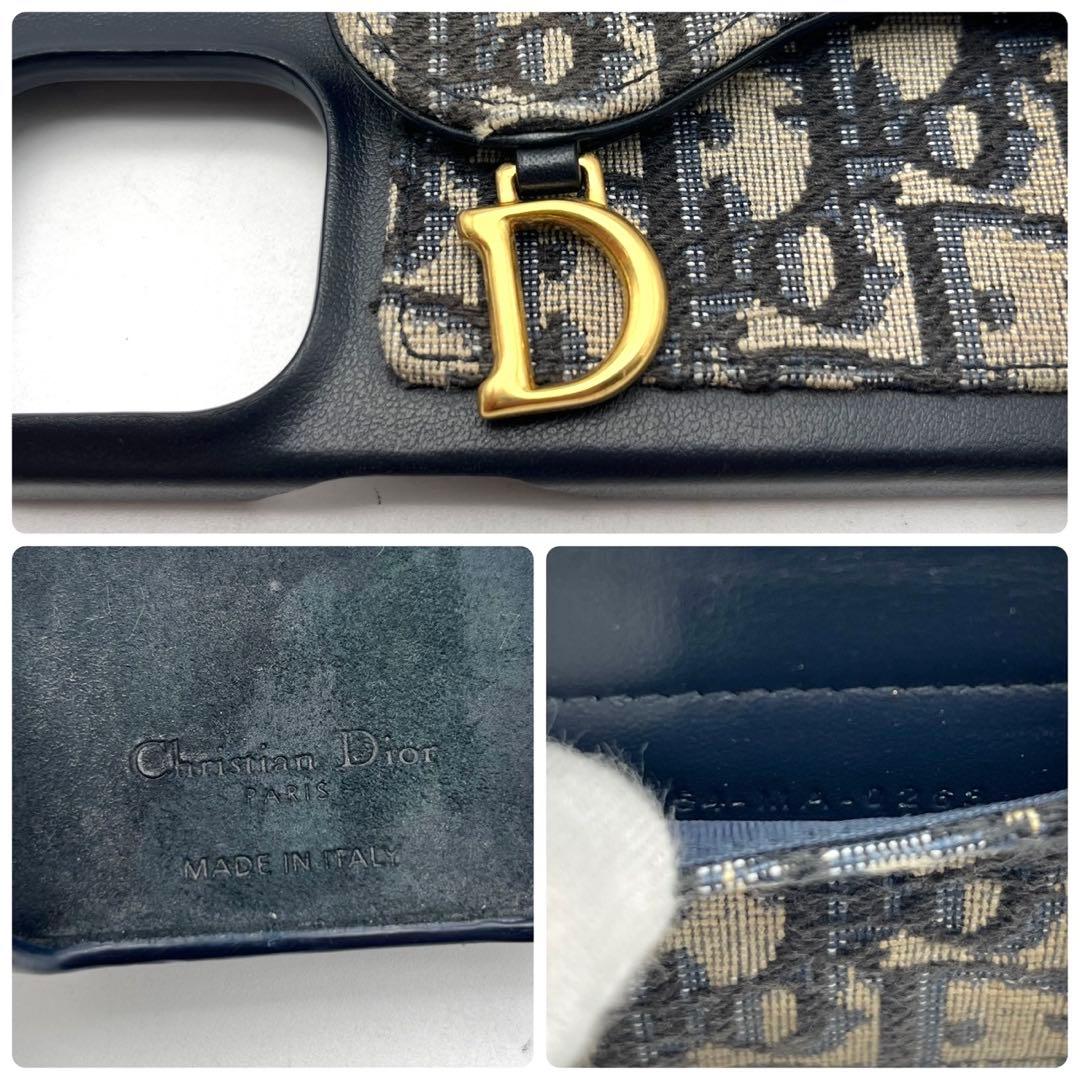 美品✨Dior クリスチャンディオール iPhoneケース14PRO オブリーク