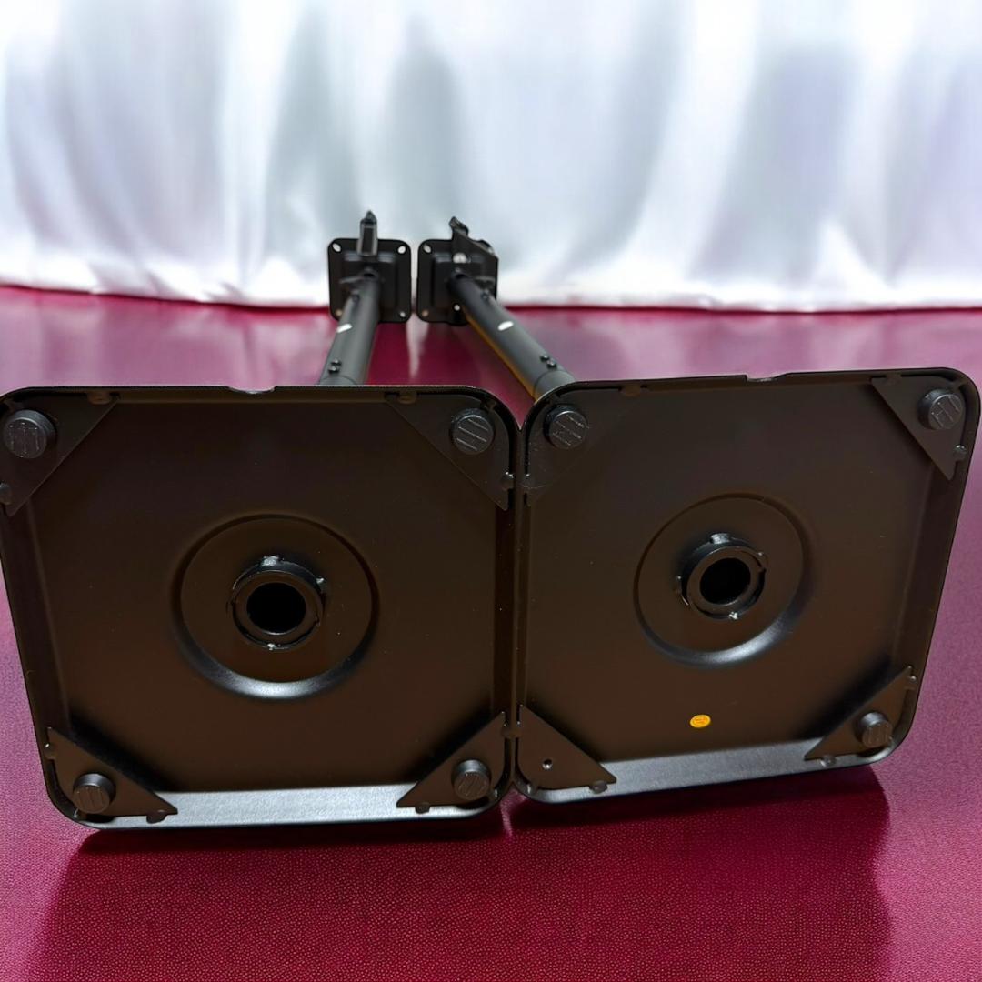 ☆美品 Eono PL5402-07 ブラック スピーカースタンド ペア