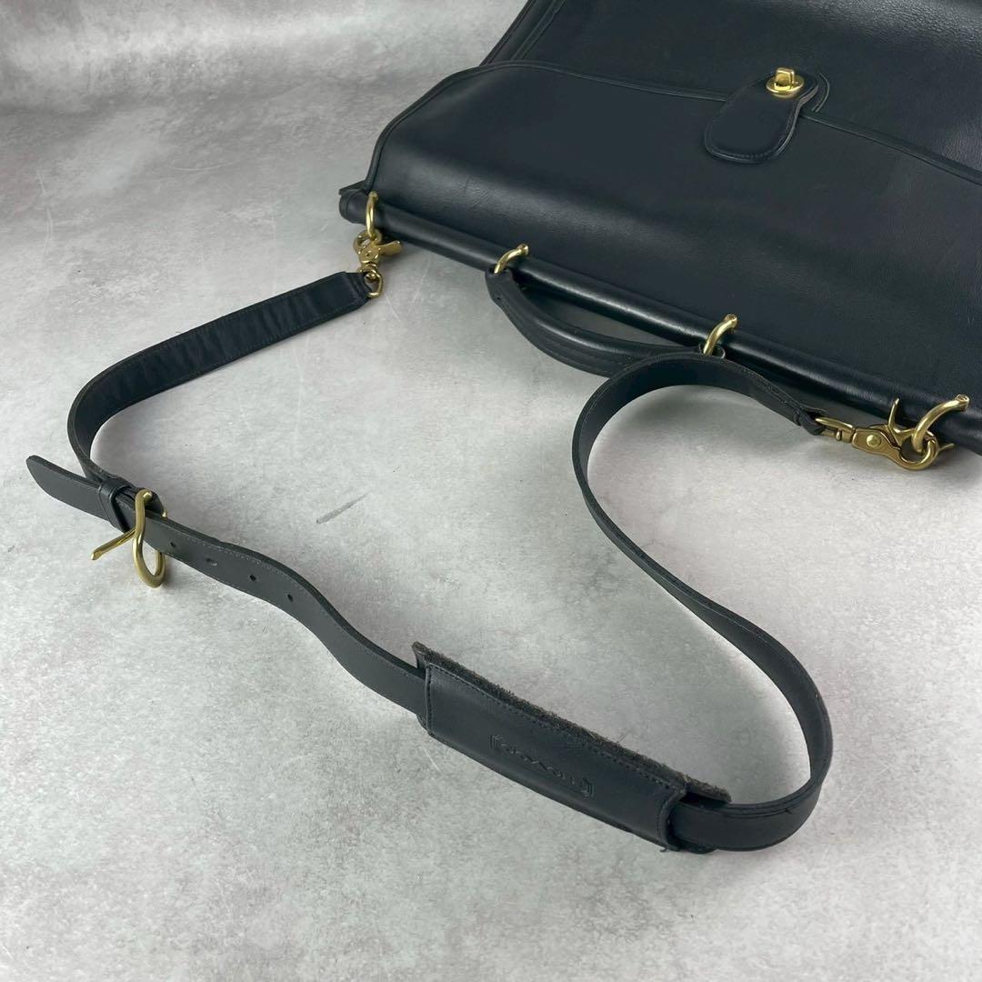 90s オールドコーチ 5266 ビジネスバッグ 2way USA製 A4収納可