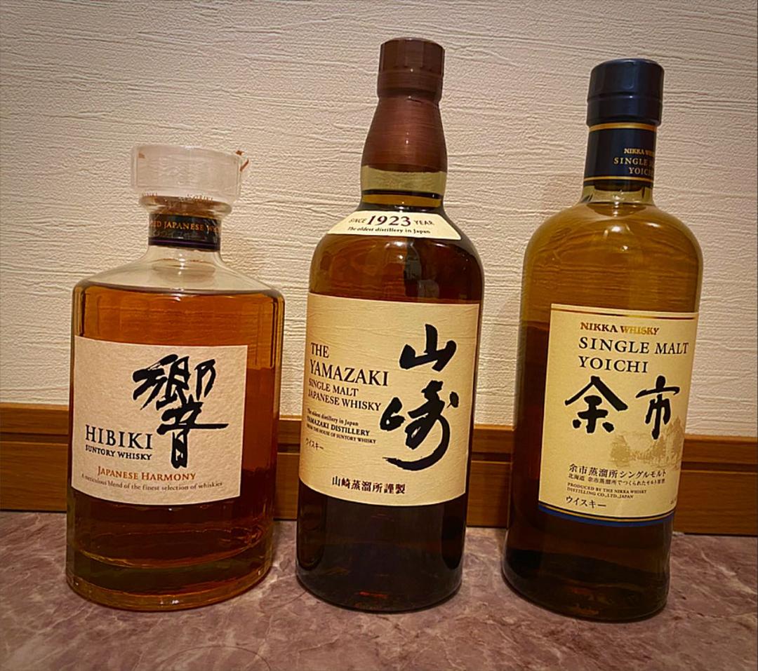 響 山崎 余市