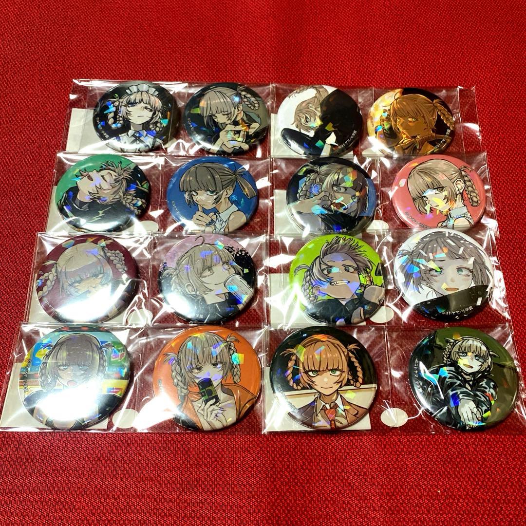 よふかしのうた　AMNIBUS アムニバス ホログラム缶バッジ　七草ナズナ