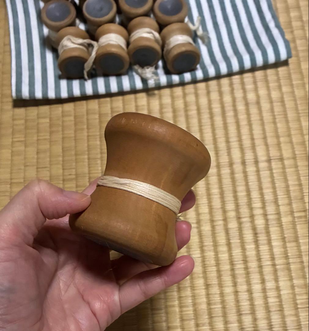 組紐用　丸組み台　組玉、おもりセット売り