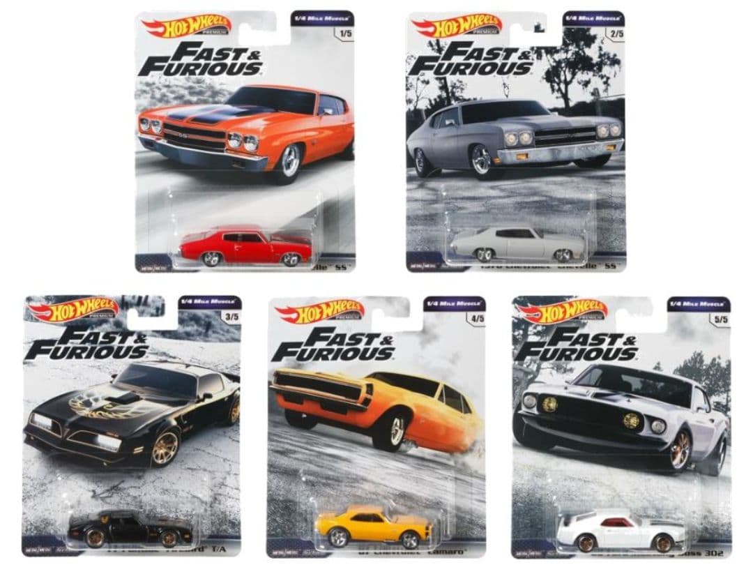 ホットウィール ワイルドスピード 1/4 MILE MUSCLE