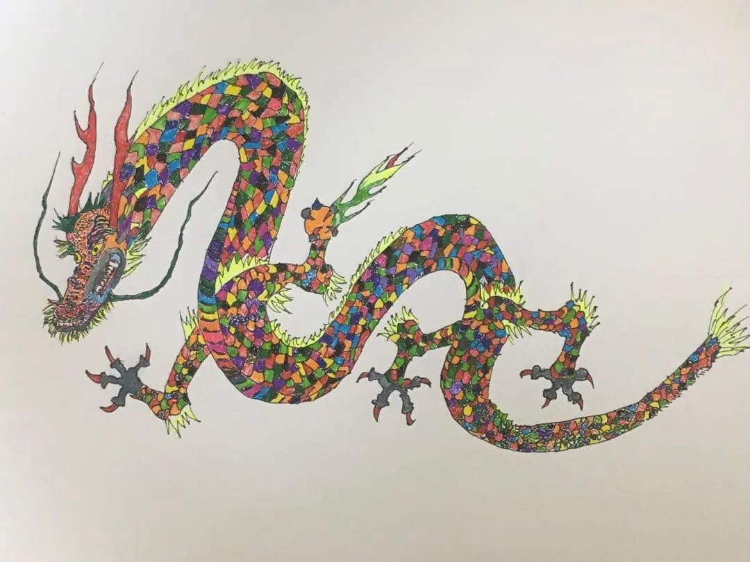 龍の絵