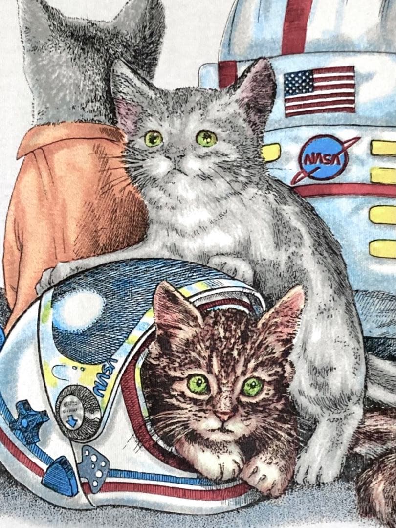 NASA CATS vintage old 80s90s00s ネコ好き