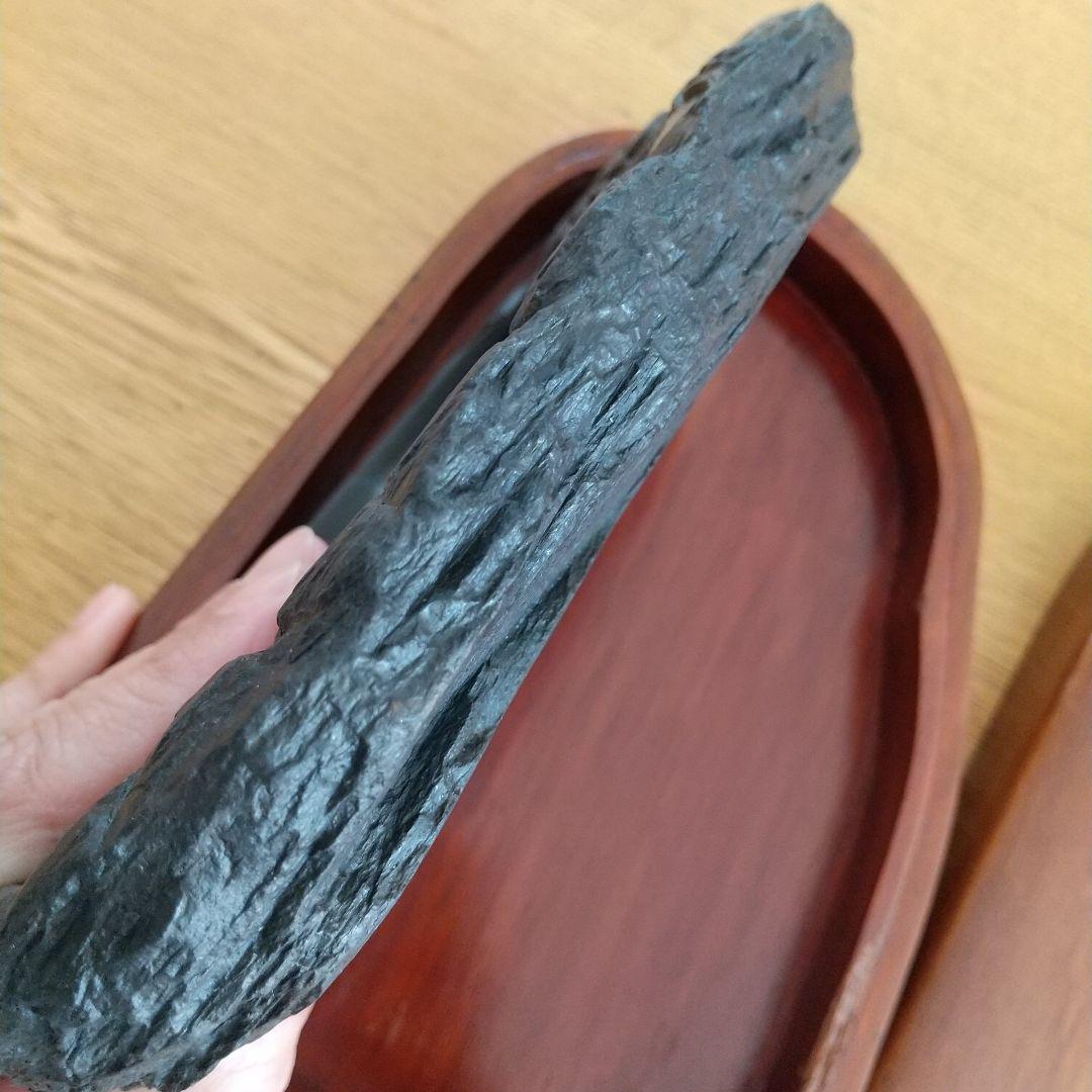 龍の彫刻 硯