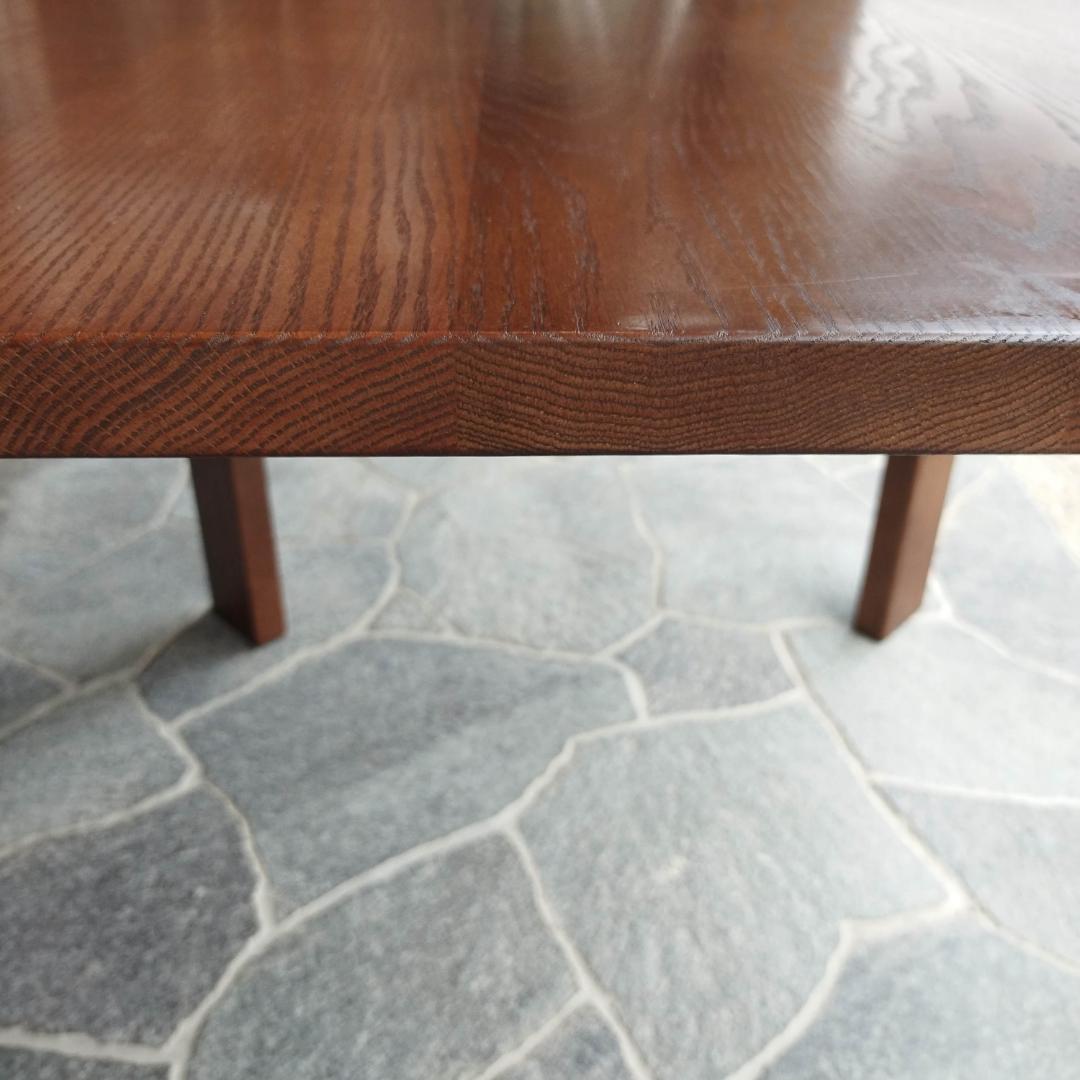 飛騨産業　キツツキマーク　ダイニングテーブル　オーク材　無垢材　ALMO アルモ