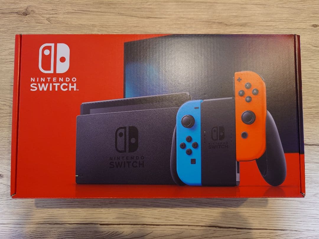 NintendoSwitch本体+Joy-Con充電グリップ+LANアダプター