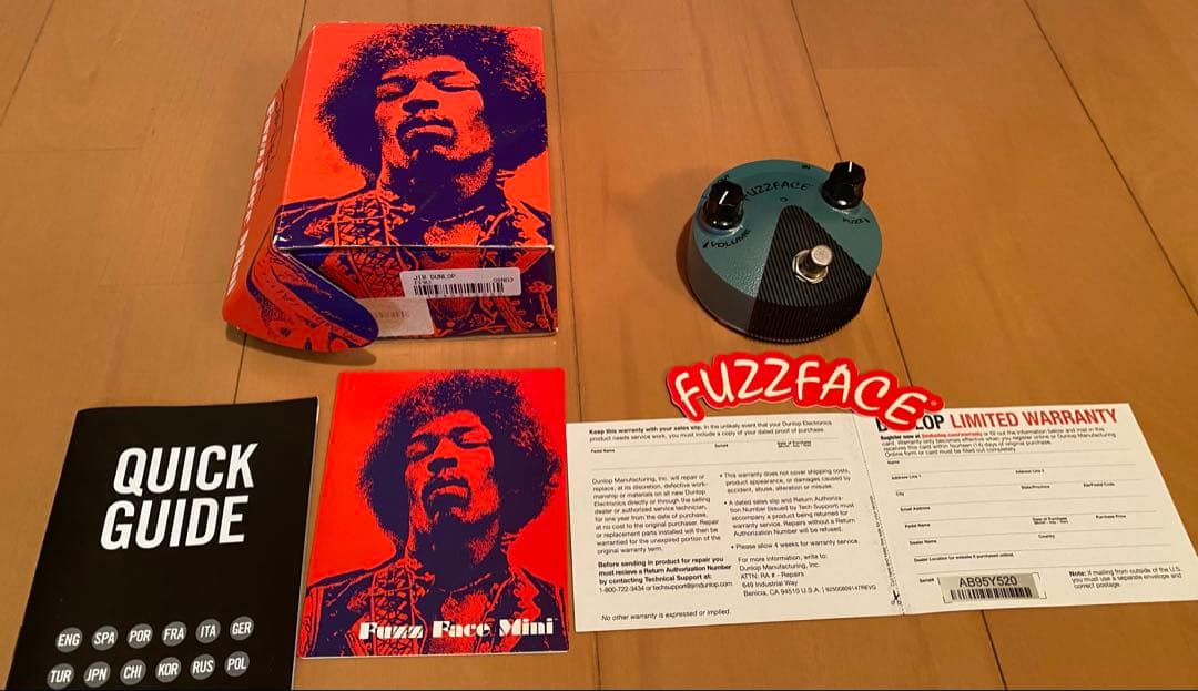 ｛出展最安値｝Fuzz Face Mini FFM3エフェクター