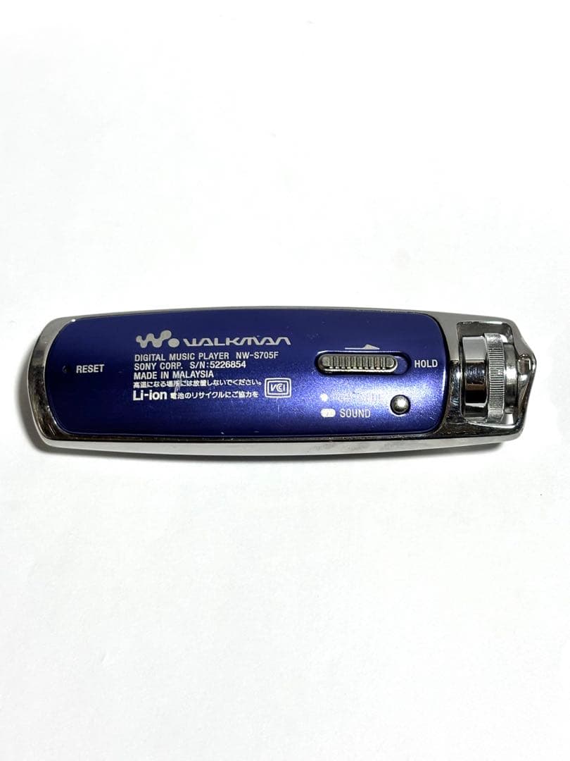 SONY ウォークマン NW-S705F 動作品
