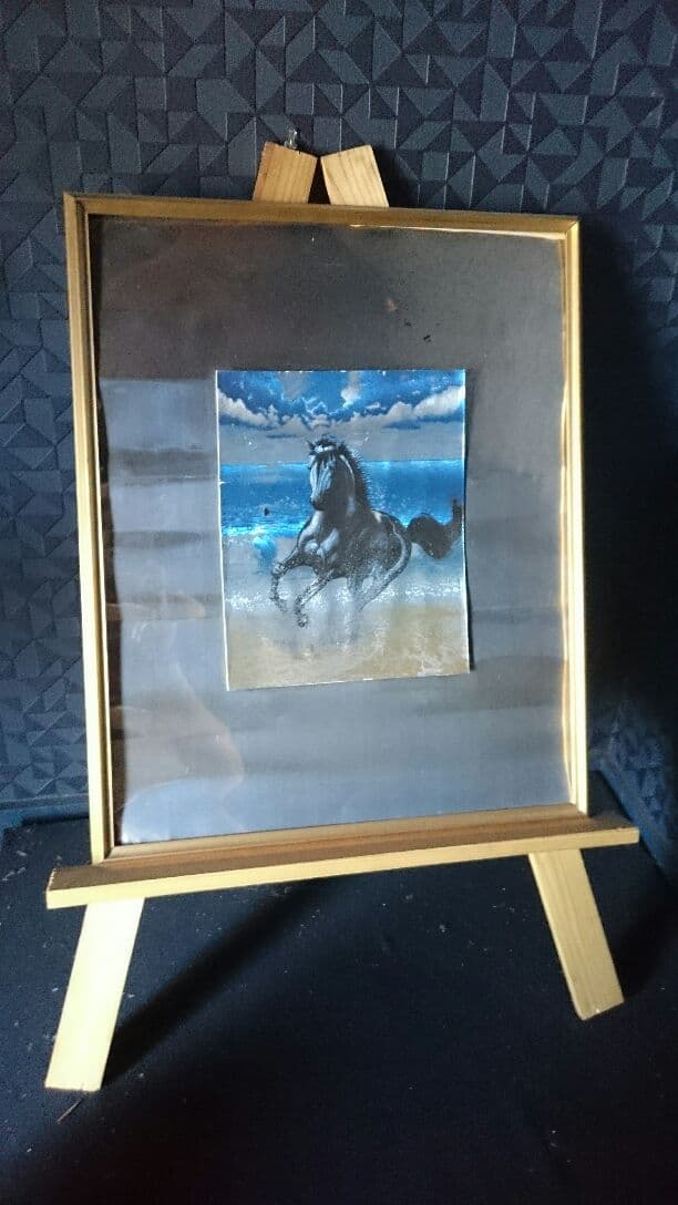 絵    黒馬号