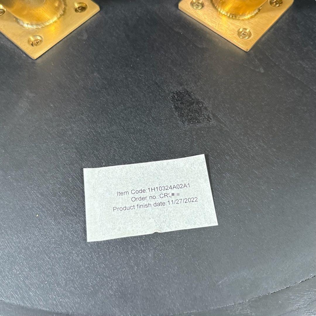 HR752 美品Knot antiques BARK COFFEE TABLE