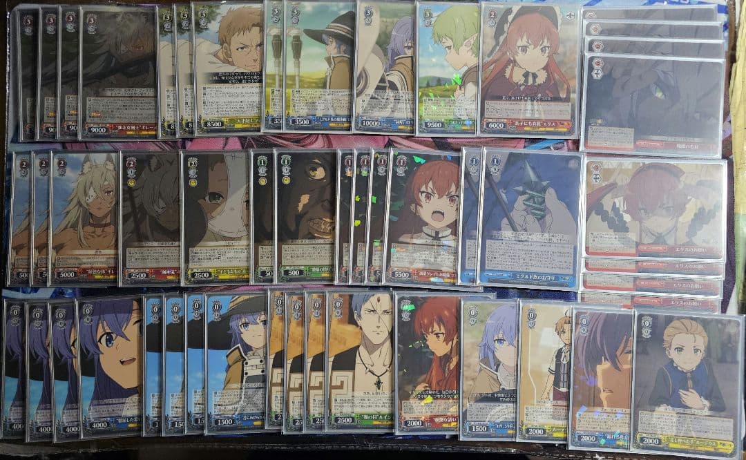 ヴァイスシュヴァルツ　無職転生　8電源　デッキ　ヴァイス