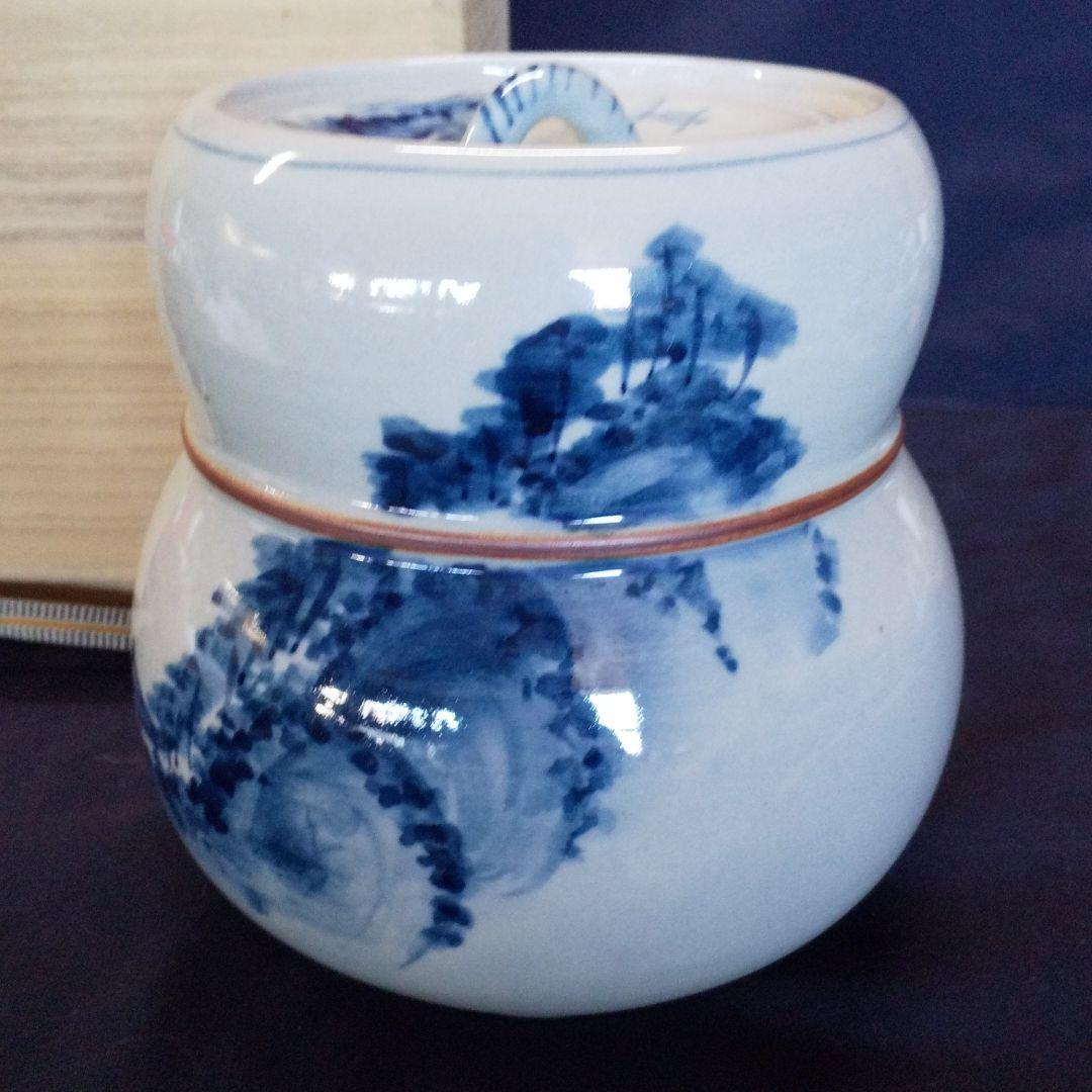 古染瓢山水水指(水野菊夫)