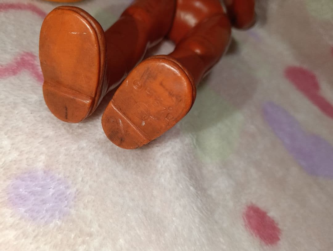 マルサン　ソフビ　ウルトラセブン　450円サイズ　当時物　円谷プロ　マルザン