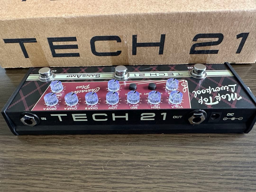 ギター TECH 21 Mop Top Liverpool SansAmp