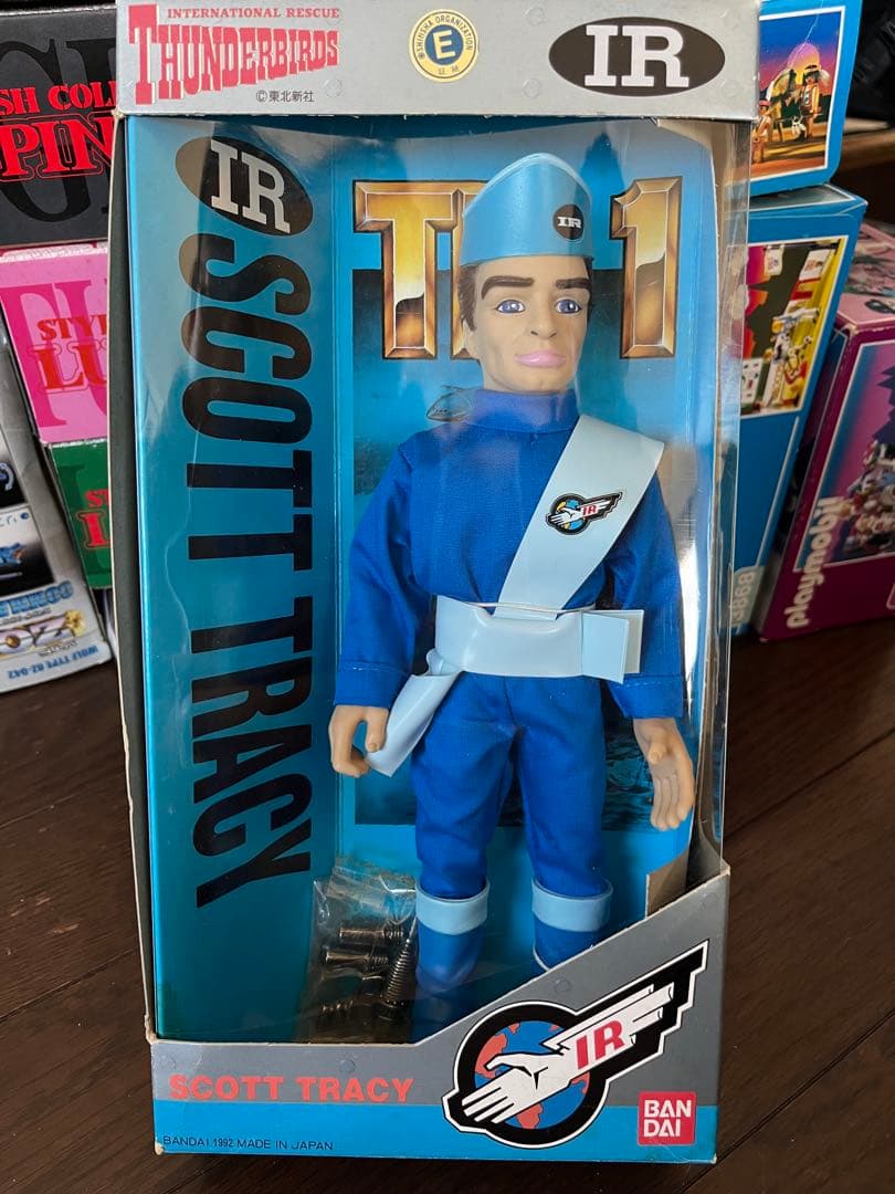 バンダイ サンダーバード フィギュア スコット・トレーシー