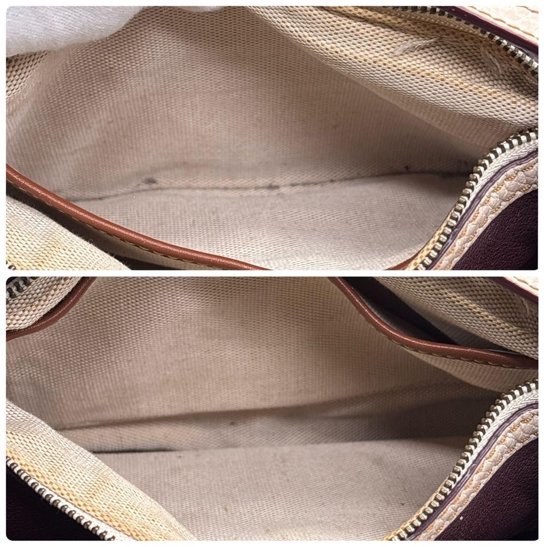 コーチ バンディット ホーボー ハンドバッグ チャーム レザー ワンショルダー