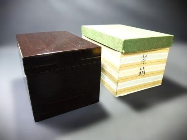 茶道具セット 茶碗・茶筅・茶入れなど野点 茶箱 本漆器 全7点