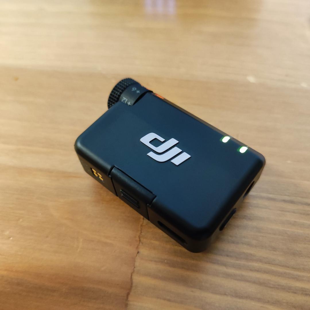 DJI mic mini　（2 TX + 1 RX + 充電ケース）