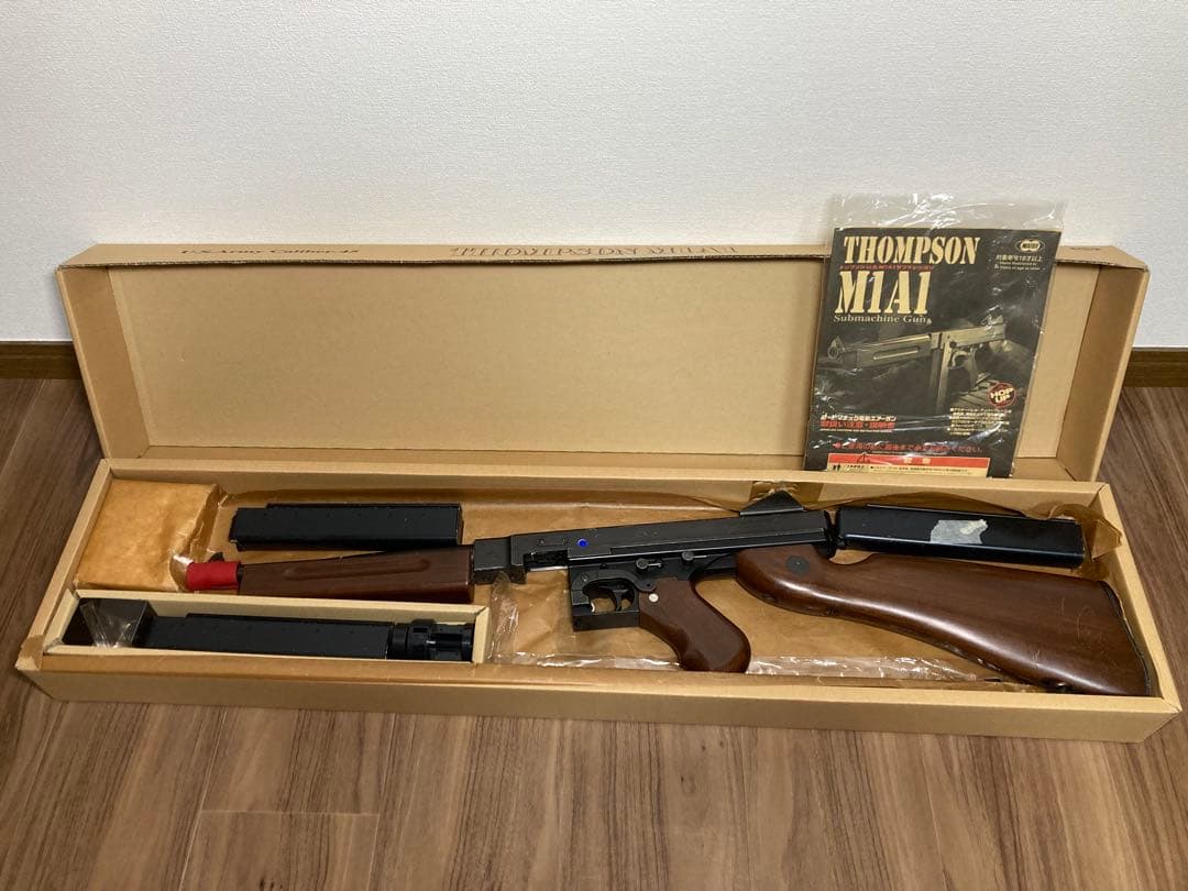 【ジャンク品扱い　外箱あり】東京マルイ　トンプソン　M1A1 電動ガン