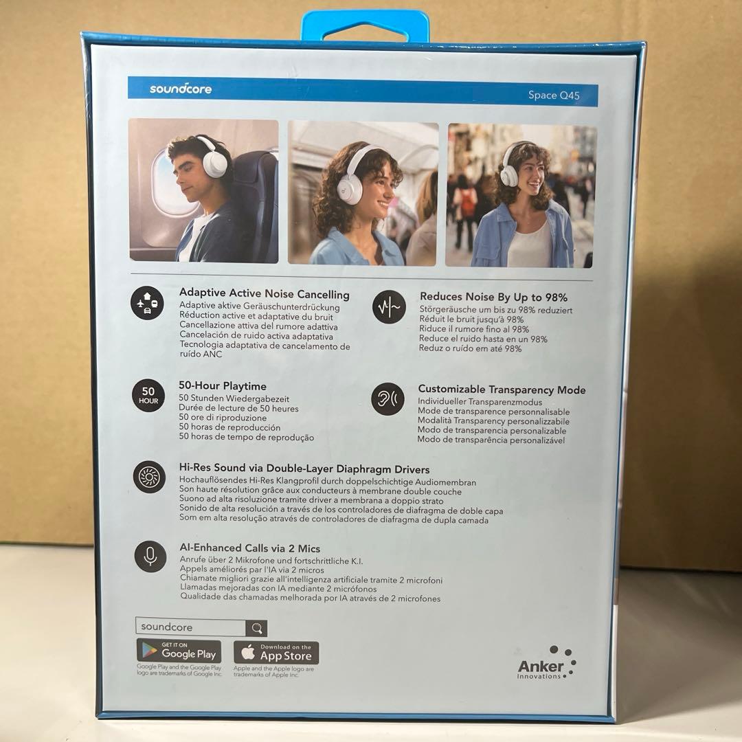 G277　新品未開封　Anker Soundcore Space Q45ホワイト