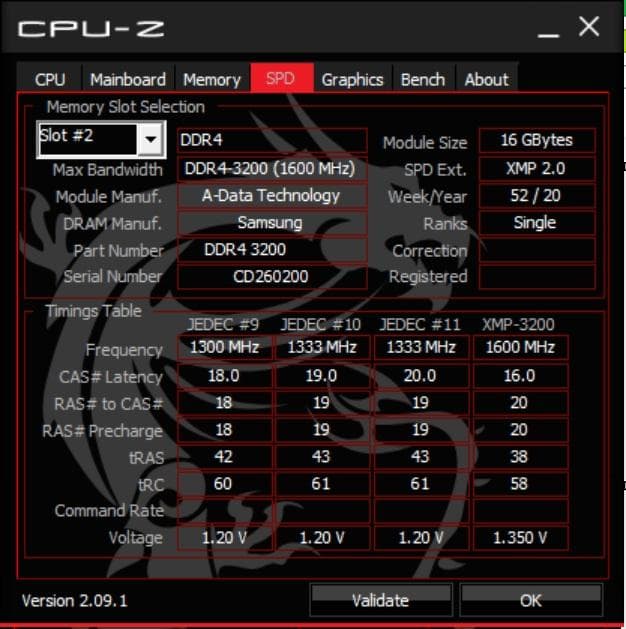 メモリー DDR4-3200 16GBx2 32GB XPG ADATA AX4U3200