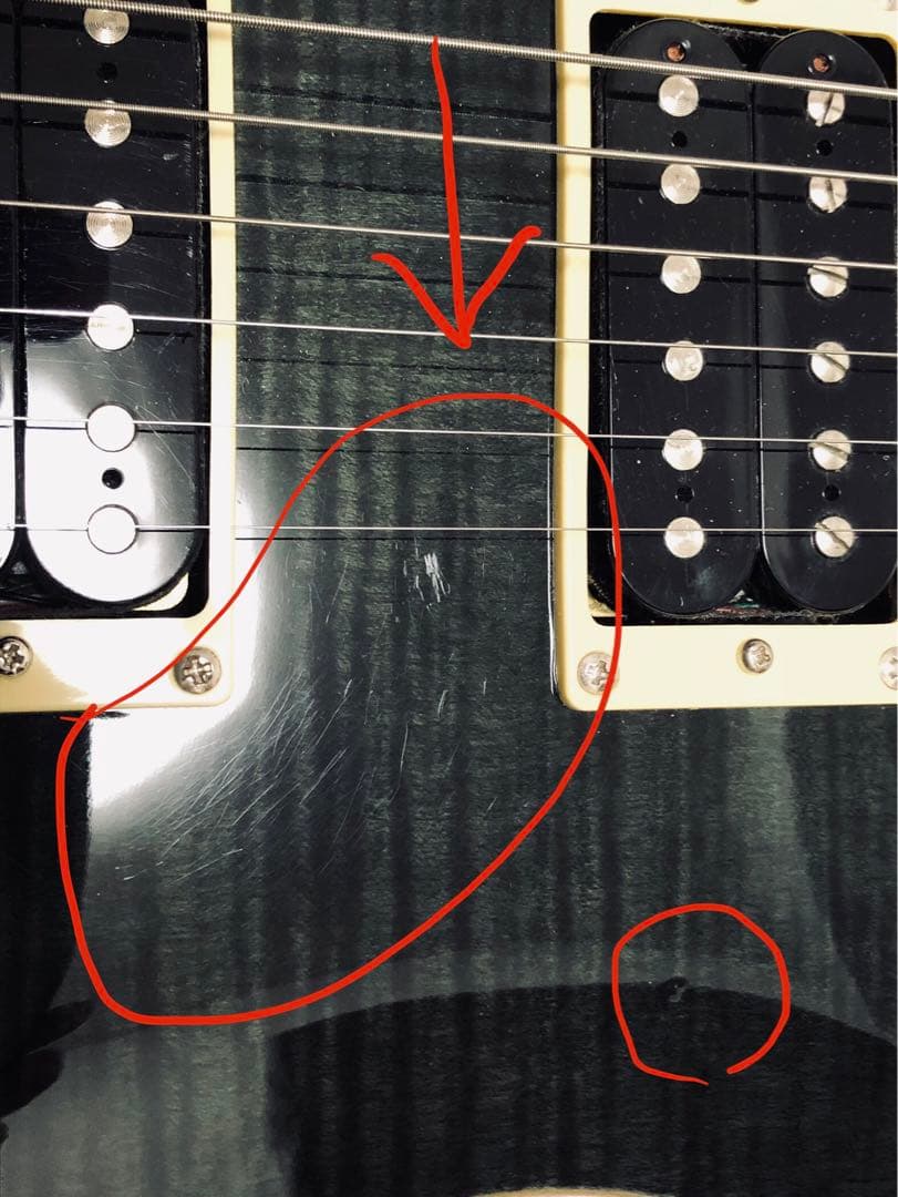 PRS SE Floyd Custom 24 グレーブラック ハードケース付き