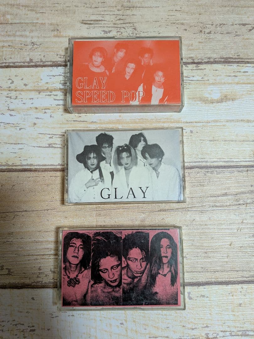 GLAY カセットテープ 3枚セット