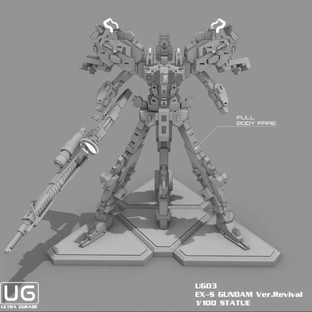 ガンダム　フィギュア　ガレージキット　ガレキ　未塗装未組立　ガンプラ EX-S