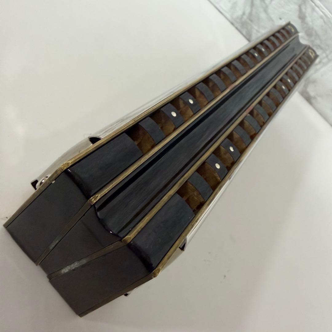 TOMBO トンボ　オクターブバスハーモニカ　アンサンブルハーモニカ　ケース付き