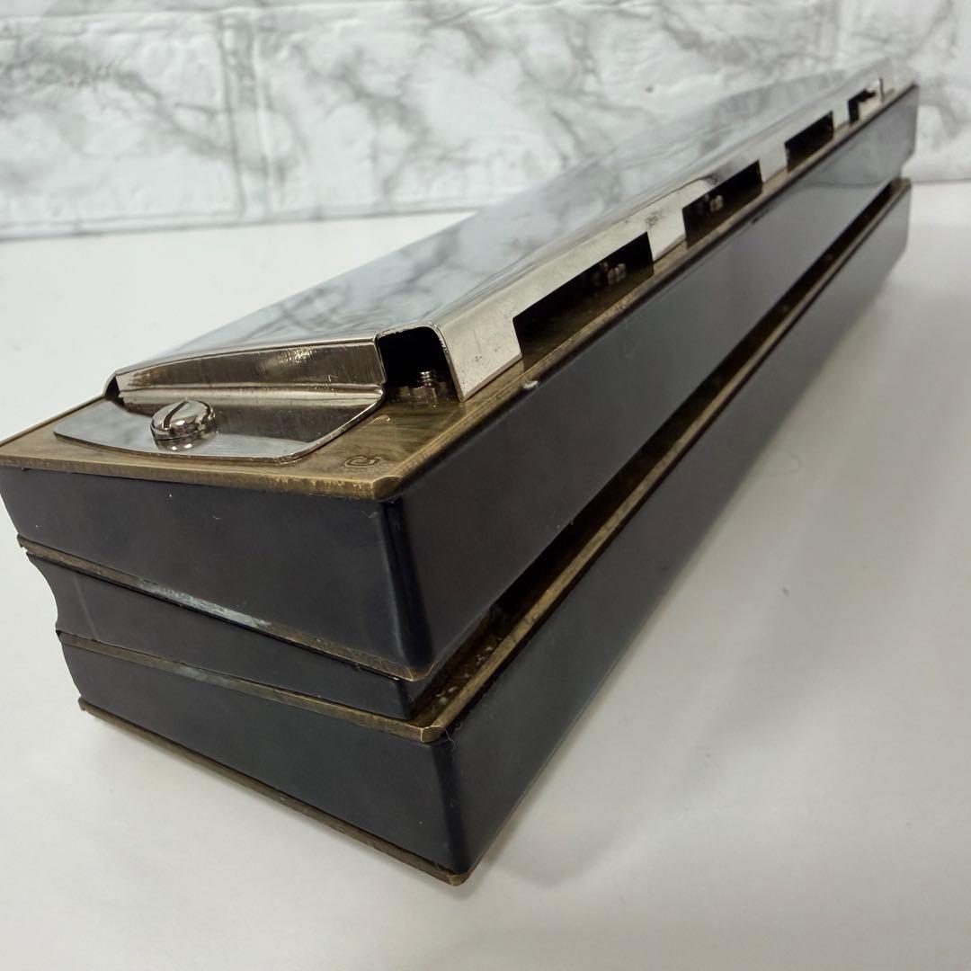 TOMBO トンボ　オクターブバスハーモニカ　アンサンブルハーモニカ　ケース付き