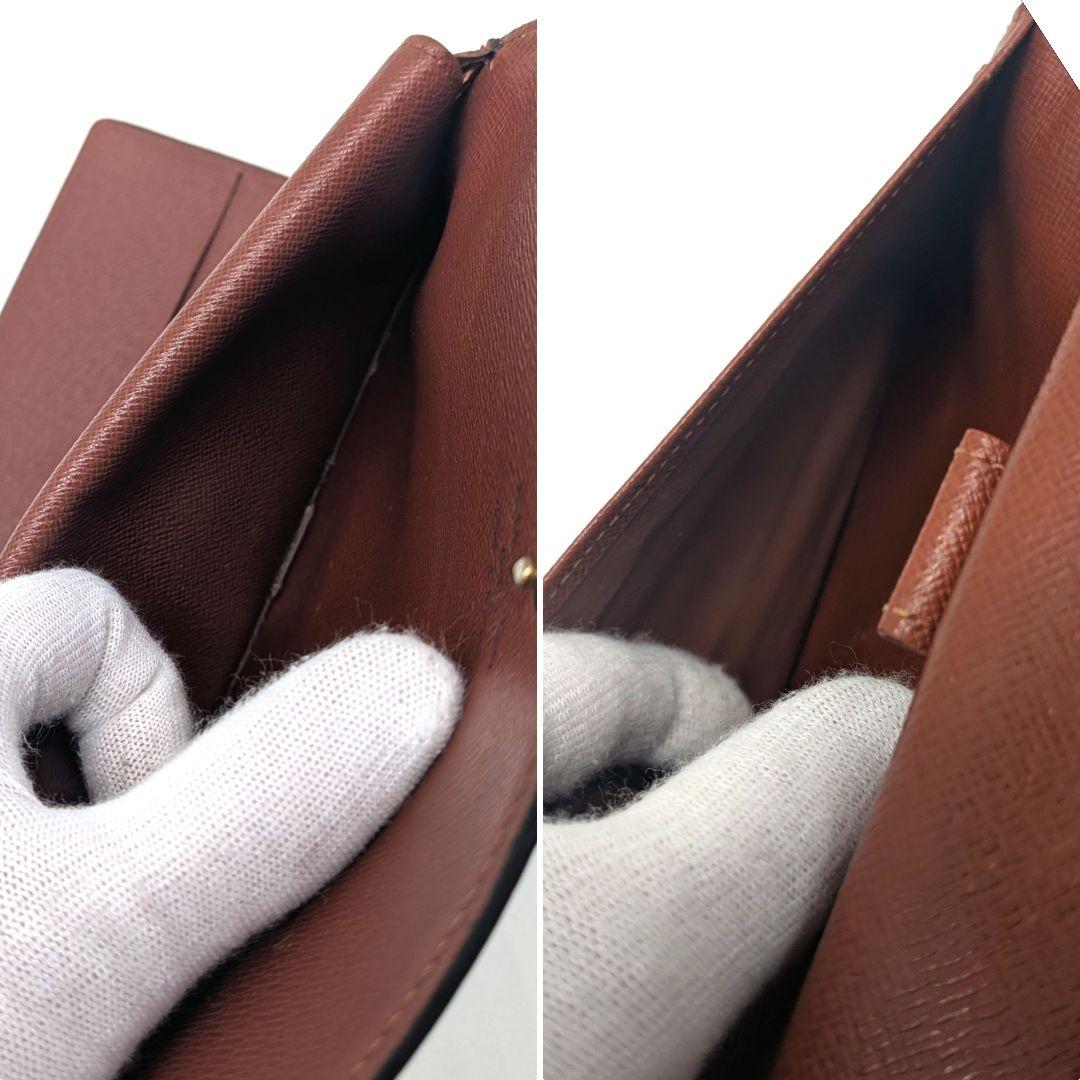 ルイヴィトン モノグラム インターナショナル 三つ折り長財布 B23