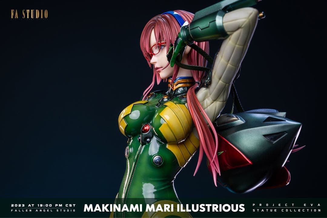 真希波・マリ・イラストリアス　フィギュア　エヴァンゲリオン　ガレージキット