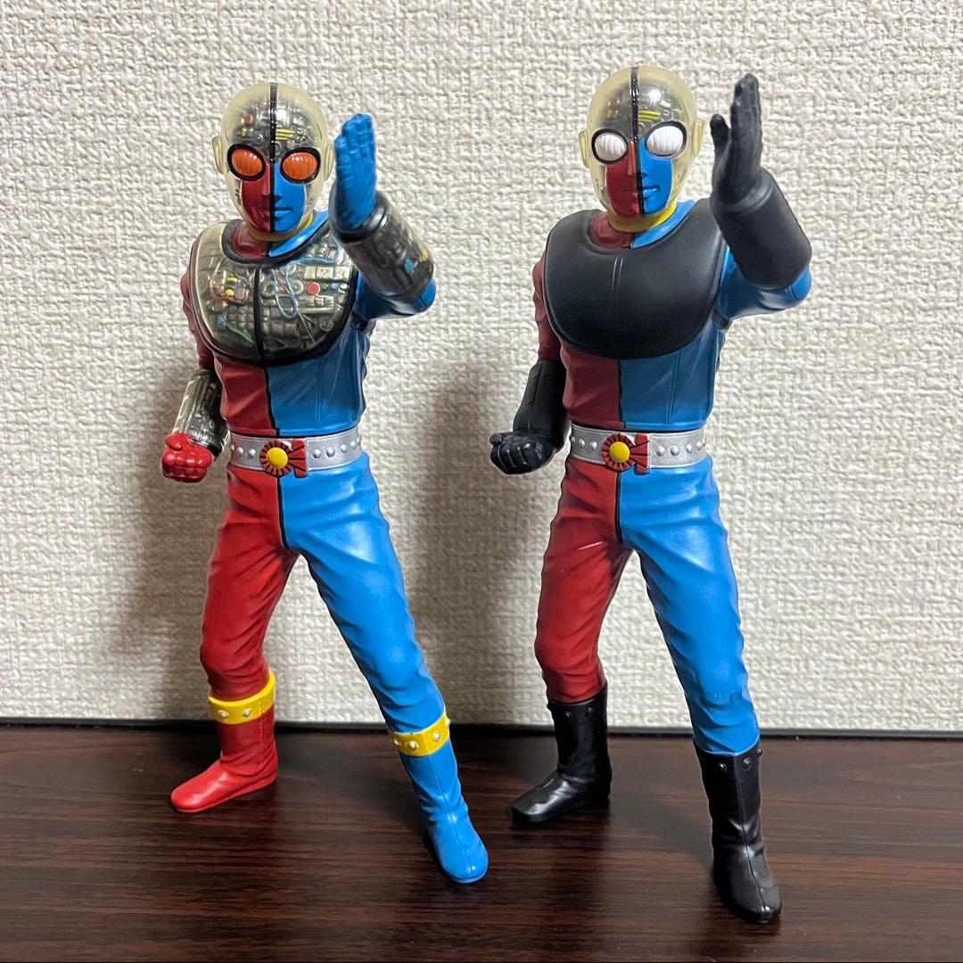 ソフビ魂 キカイダー01 影バージョン セット フィギュア ソフビ