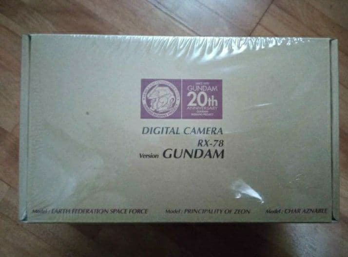 激レア【未開封】ガンダム20th Anniversary 限定1000台デジカメ