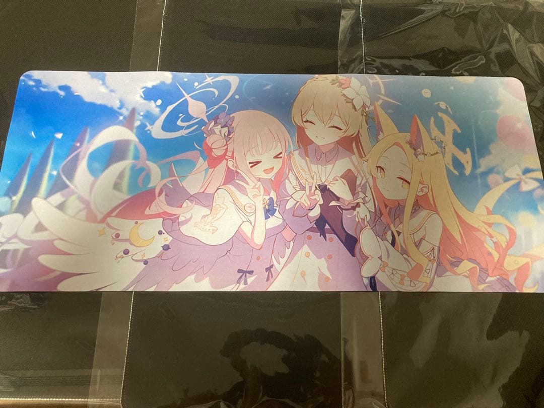 ハ*要様 ブルーアーカイブ　聖園ミカ 桐藤ナギサ 百合園セイア　プレイマット　デ