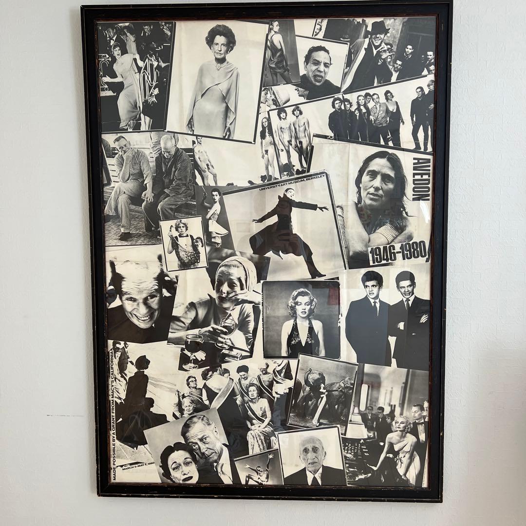 リチャードアヴェドン　ポスターフレーム付き