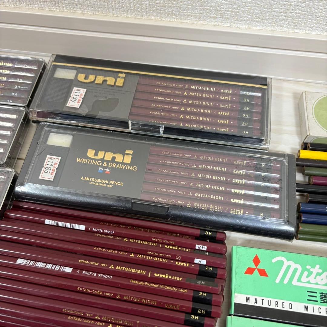 新品 三菱鉛筆 ユニ ハイユニ えんぴつ 大量