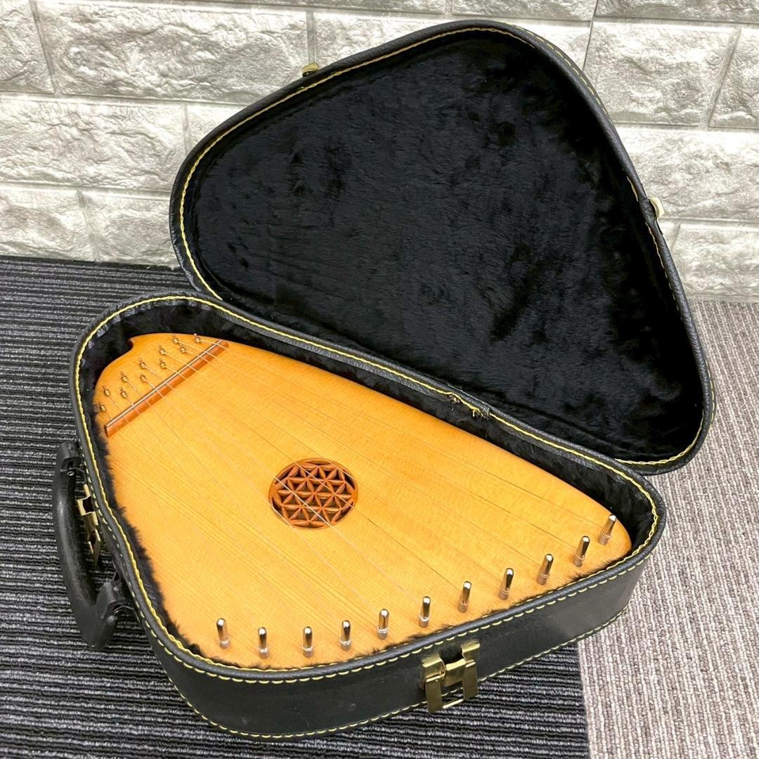 希少　リトルミンストレル　ハープ　ケース付き