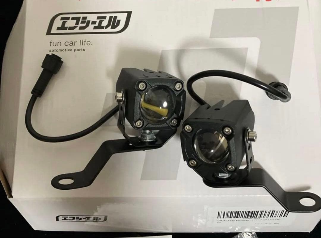 jboy様分専用　フォグランプ　バイク用フォグランプ FCLバイカラー新品未使用