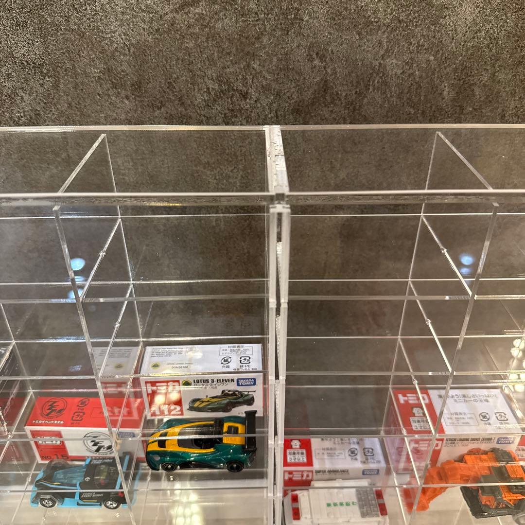 ［1点物］トミカ　100台ディスプレイ　ショーケース【クリア】