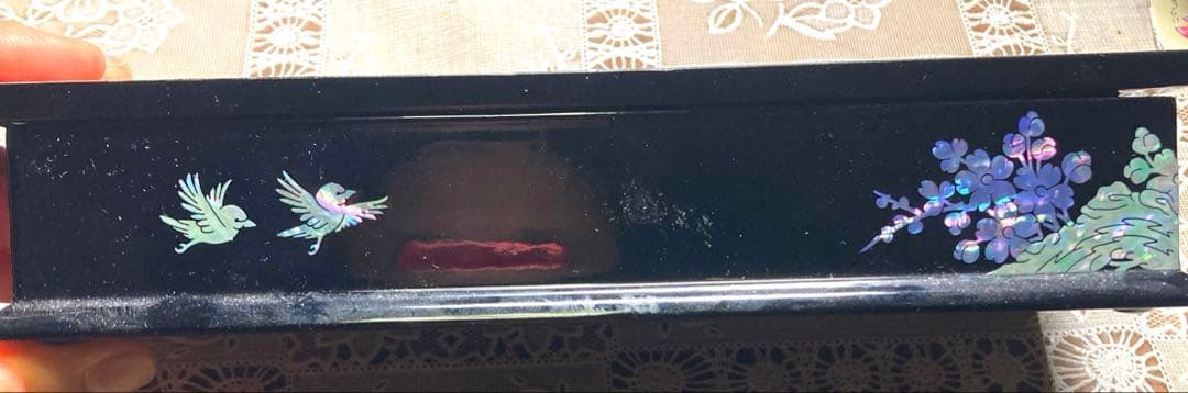 韓国伝統工芸品　螺鈿細工 アクセサリーケース ジュエリーボックス 名刺入れセット