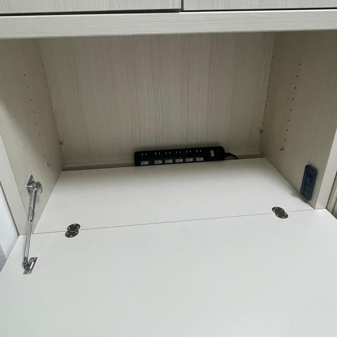 フナモコ　小型ライティングデスク　ホワイト