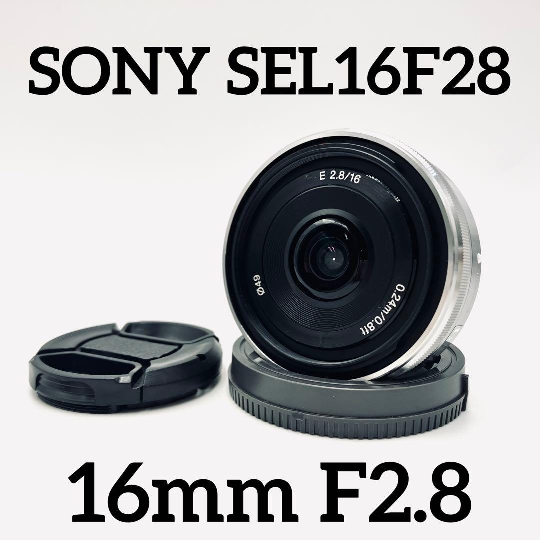 SONY SEL16F28 16mm F2.8 単焦点レンズ