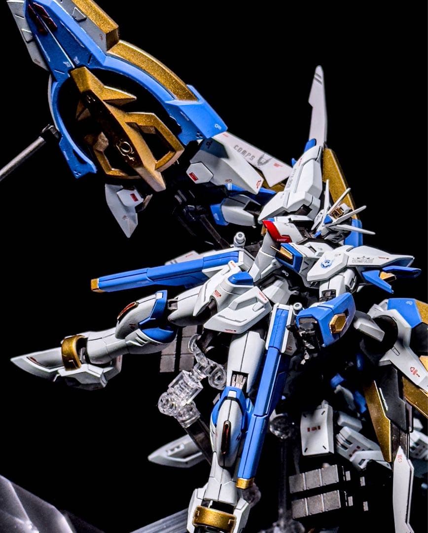 HG 1/144 ライジングフリーダムガンダム ミキシング 塗装済み完成品
