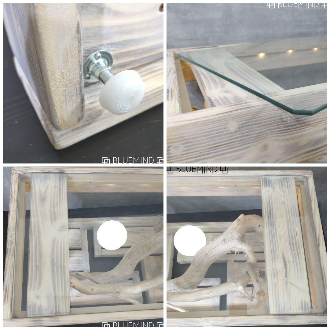 No.1300記念作品【chuchumama】奇跡の流木テーブル