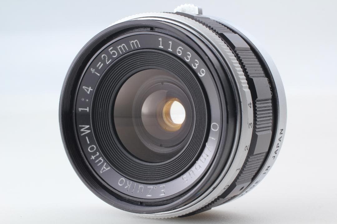 【整備済　部品取り】OLYMPUS E.ZUIKO AUTO-W 25mm F4
