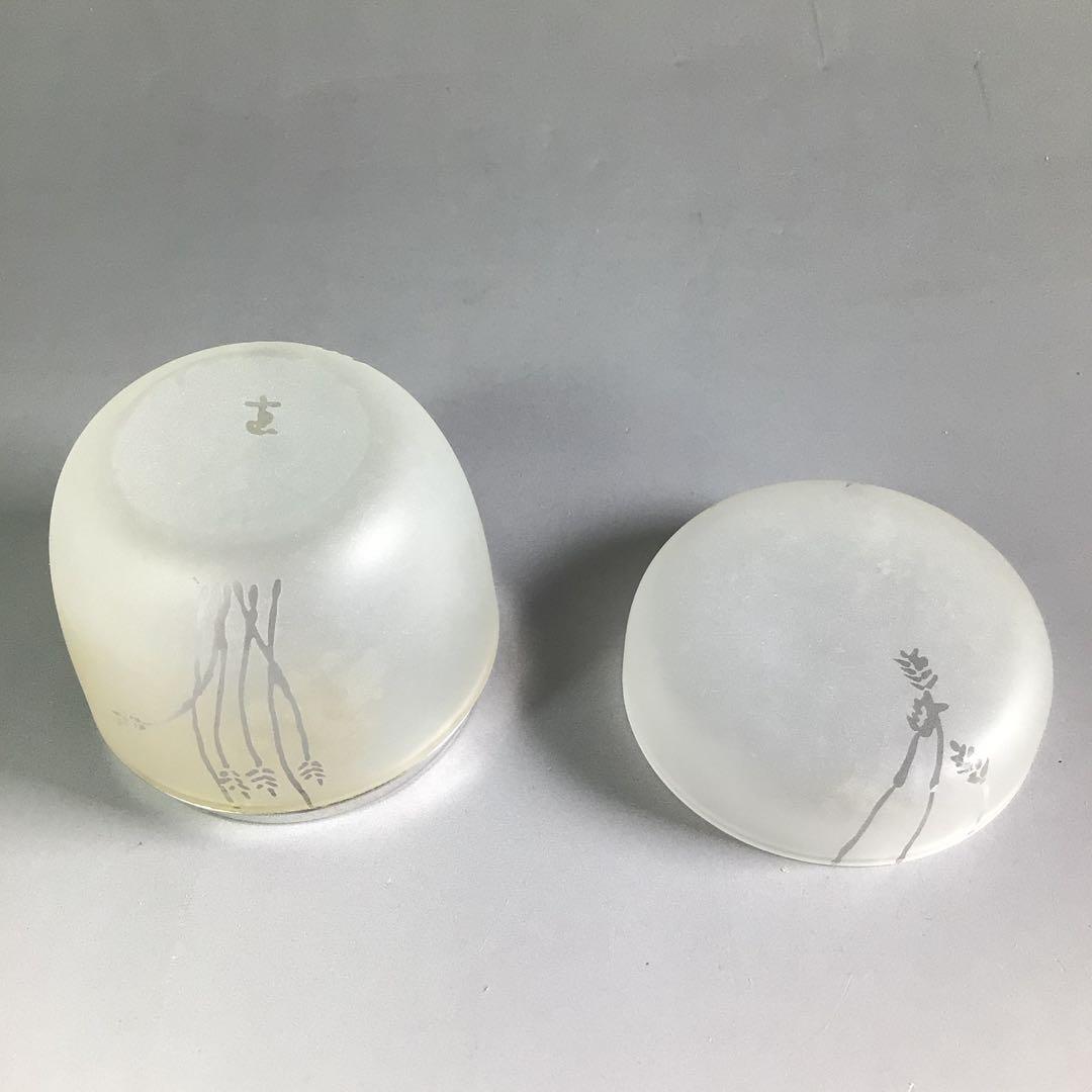 Ｒ５４１　棗　『高橋直樹作』『吹きガラス』『義山棗』　共箱　茶道具