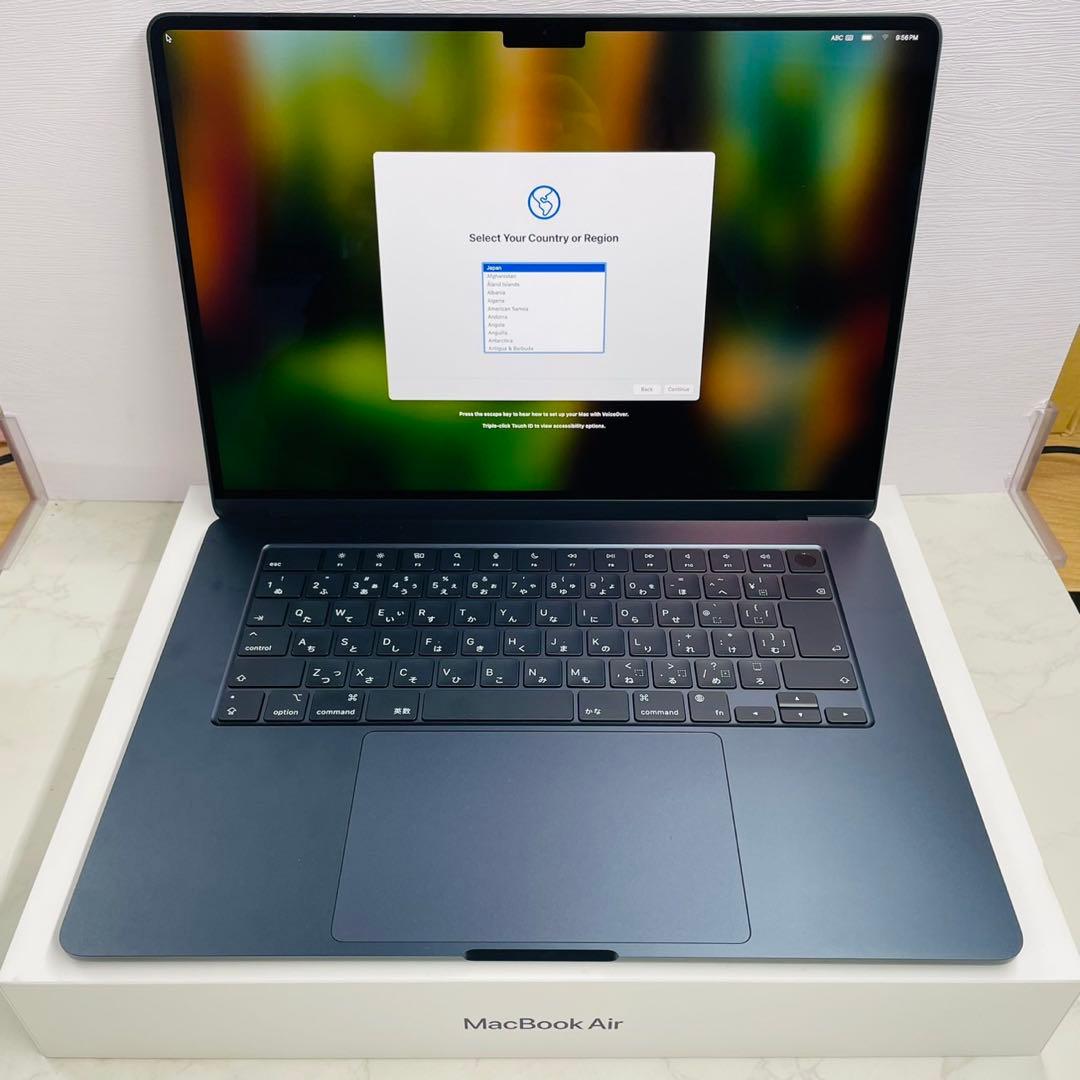 美品 MacBook Air 2024 15インチ M3 16GB 512GB